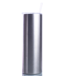 20oz stainless steel tumbler with a lid and straw