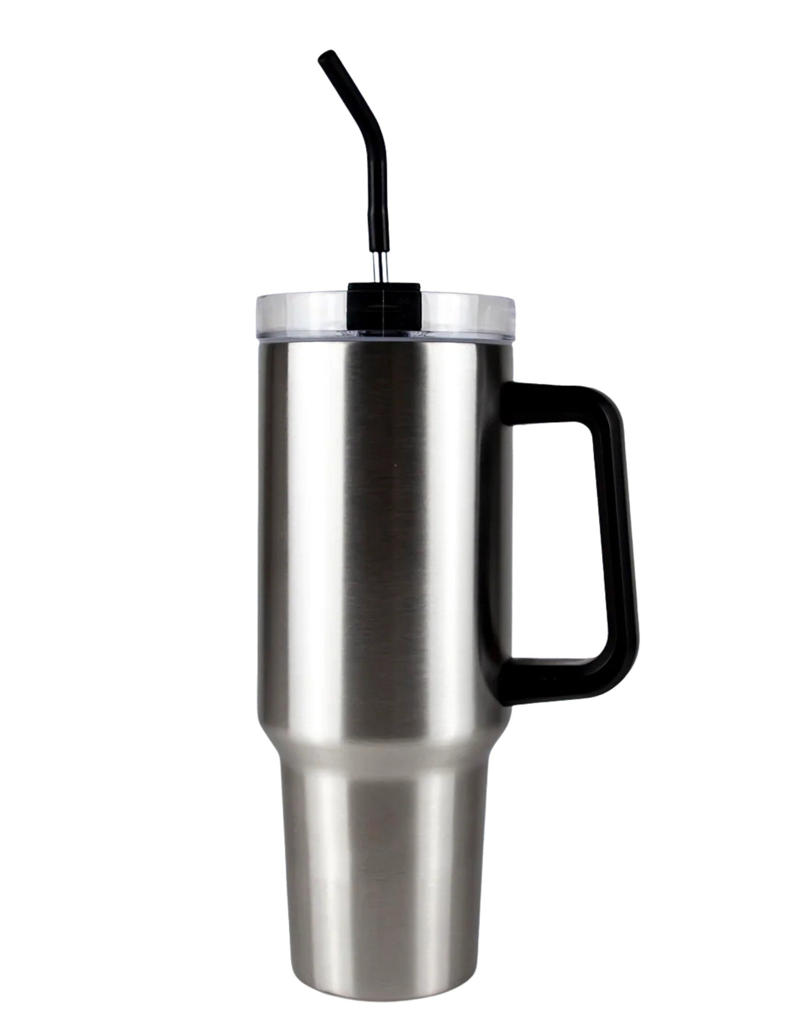 40oz tumbler with slide lid, straw and straw cover
