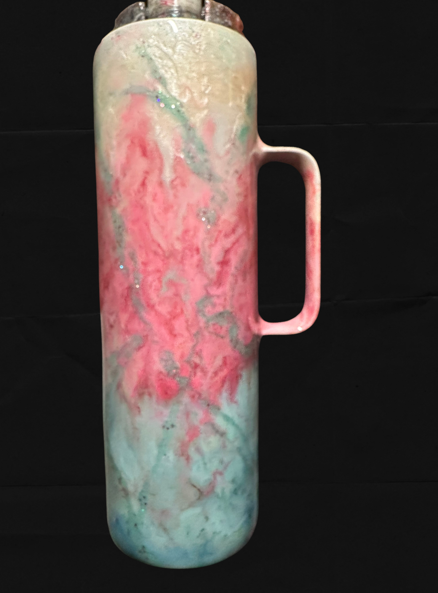 30oz Handle Patel Pink and Blue